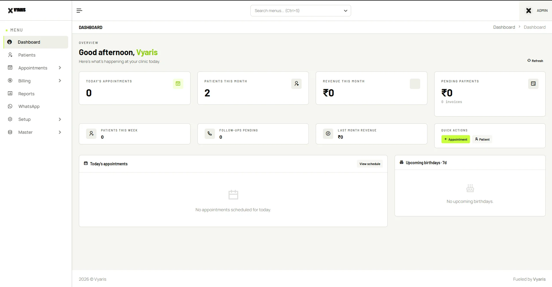 HMS — Hospital Management Software